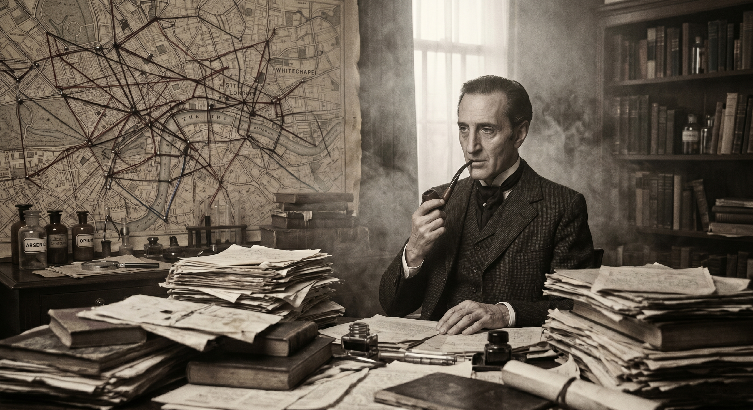 The world’s greatest detective is the ultimate data Archetype – the science of deduction